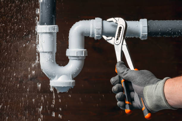Professional Sewer Line Repair technician working in Treadwell, NY